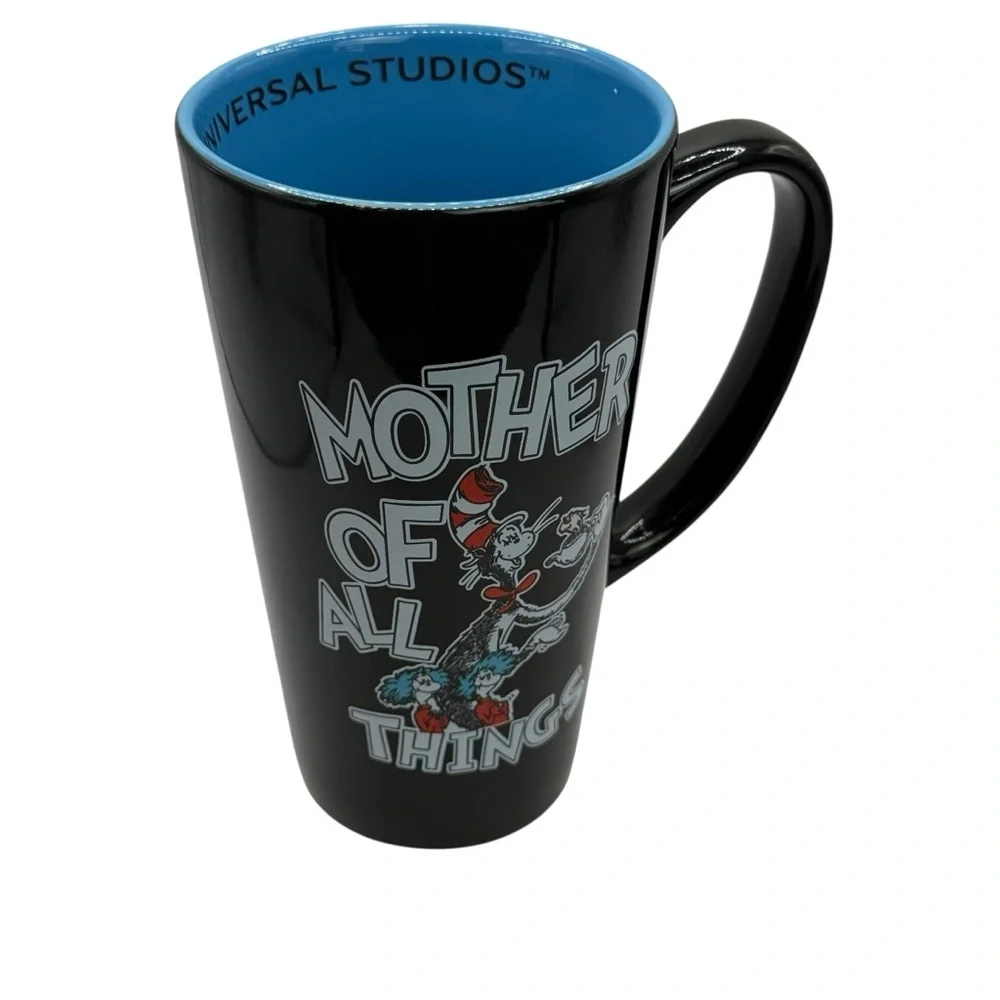 Dr Seuss Cat in the Hat 'Mother of All Things' 16‎ Oz Coffee Mug